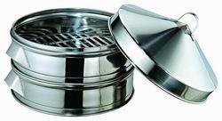 江門華美不銹鋼制品廠 廚房圓形不銹鋼蒸籠的優質之選